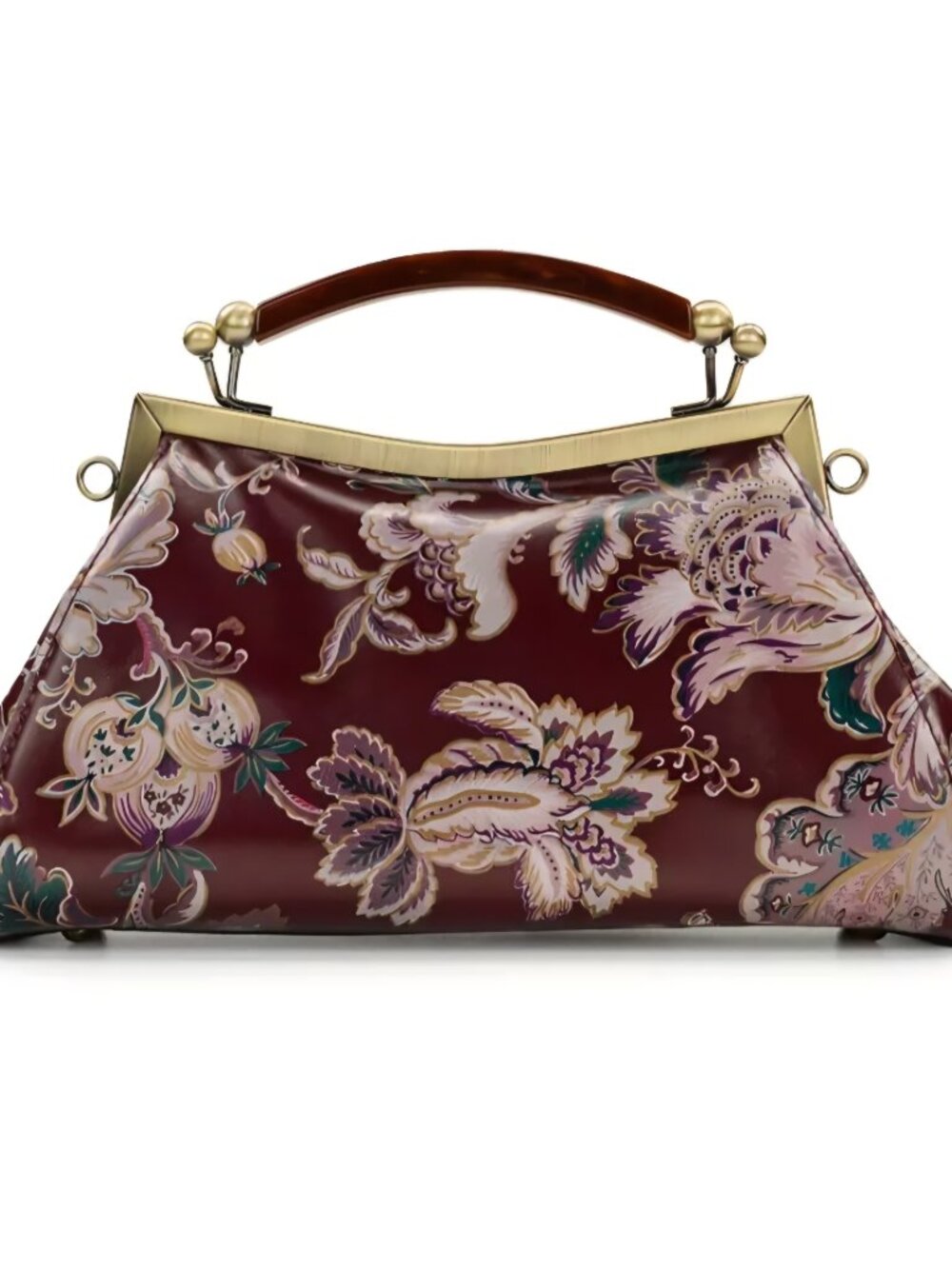 Patricia Nash Kelmscott Kisslock Bag - European Floral Tape - NWT - Picture 3 of 5